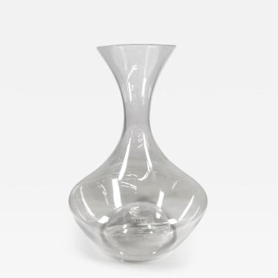  Holmegaard Tom Nybroe Sculptural Wine Decanter Glass Carafe Danish Design Holmegaard