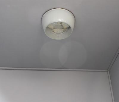 Holophane Fine French 1950s Cast Glass Flush Mount by Holophane