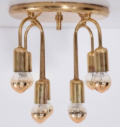 Honsel Leuchten Pair of Honsel Brass Flush Mount
