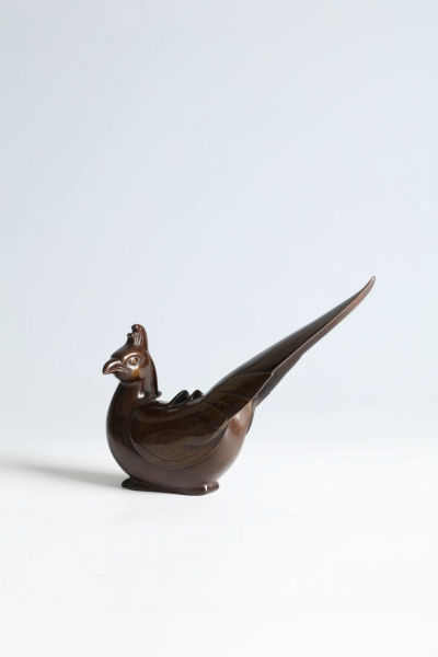  Hori Masaharu Pheasant Incense Burner 1950s