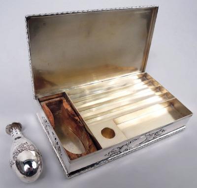  Howard Co Antique American Victorian Lady s Desk Box for Elegant Epistles 1897