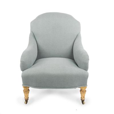  Howard Sons A Very Fine Pair of 19th Century Tub Armchairs Attributed to Howard Sons