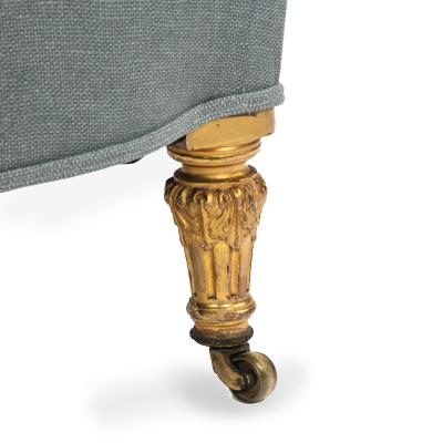  Howard Sons A Very Fine Pair of 19th Century Tub Armchairs Attributed to Howard Sons