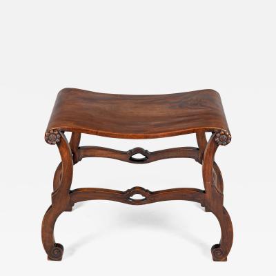  Howard Sons George III Style Stool by Howard Sons