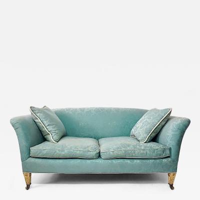  Howard Sons Howard Sons Portarlington Sofa with Giltwood Legs circa 1905