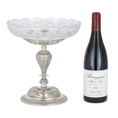  Hunt Roskell Set of Four Victorian silver stands by Hunt Roskell London