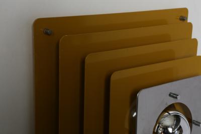  Hustadt Leuchten Midcentury modern wall lamp by Hustadt Leuchten circa 1970s