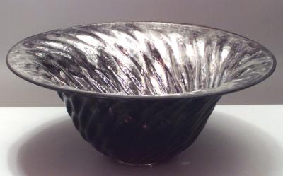  I Comfort American Art Deco Silver Plate Bronze Chandelier