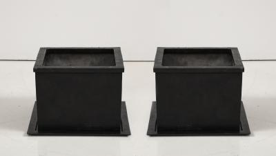  IBU IBU Sand Cast Bronze Planters Custom Bronze Trays France signed numbered