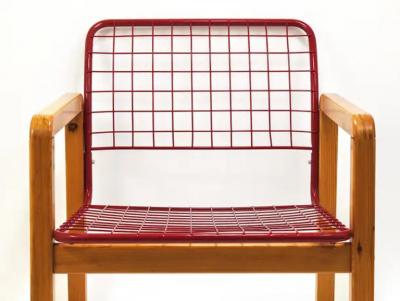  IKEA Postmodern Wire Lounge Chair Armchair S len Knut Marianne Hagberg Ikea 1982