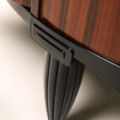  ILIAD Bespoke A Demi lune Cabinet in the Manner of Maurice Dufrene