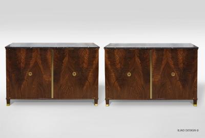  ILIAD Bespoke A Pair of Neoclassical Cabinets