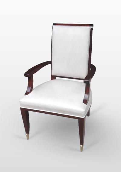 ILIAD Bespoke Armchair in the manner of Andre Arbus