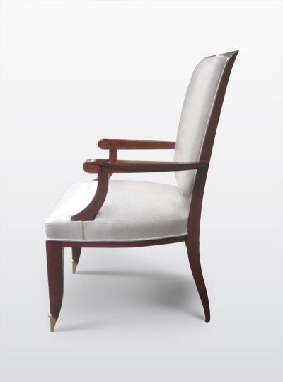  ILIAD Bespoke Armchair in the manner of Andre Arbus