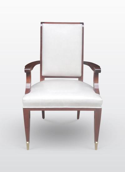  ILIAD Bespoke Armchair in the manner of Andre Arbus