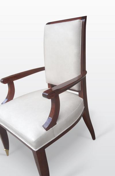  ILIAD Bespoke Armchair in the manner of Andre Arbus