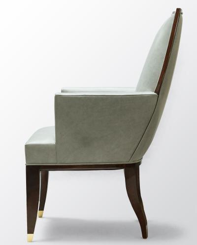  ILIAD Bespoke Armchair in the manner of Jacques Quinet