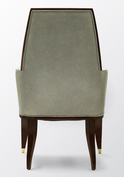 ILIAD Bespoke Armchair in the manner of Jacques Quinet