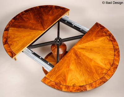 ILIAD Bespoke Biedermeier Inspired Extendable Dining Table