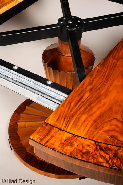  ILIAD Bespoke Biedermeier Inspired Extendable Dining Table