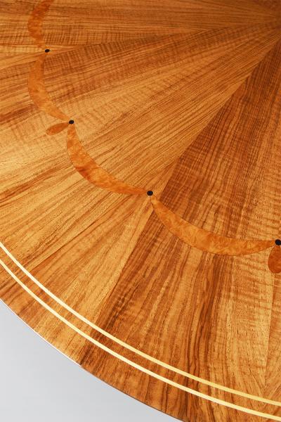  ILIAD Bespoke Biedermeier Style Trumpet Table