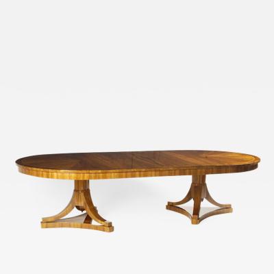  ILIAD Bespoke Biedermeier inspired Extendable Dining Table