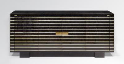 ILIAD Bespoke French Modernist Sideboard after Jacques Adnet