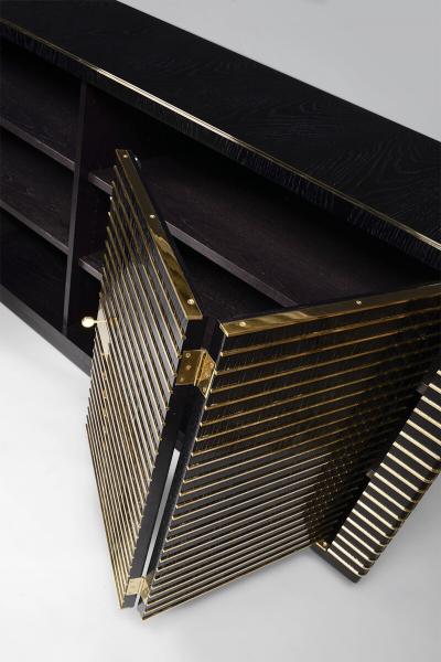 ILIAD Bespoke French Modernist Sideboard after Jacques Adnet
