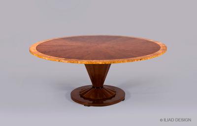  ILIAD Bespoke Large Modernist Inspired Pedestal Table