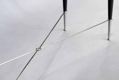  ILIAD Bespoke Pair of French Modernist Style Consoles Inspired by Andre Arbus