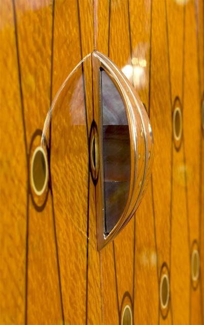  ILIAD Bespoke Pair of Ruhlmann inspired Cabinets