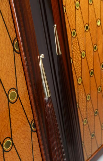  ILIAD Bespoke Pair of Ruhlmann inspired Cabinets