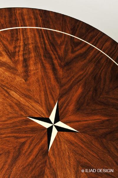  ILIAD Bespoke Swedish Neoclassical Style Occasional Table
