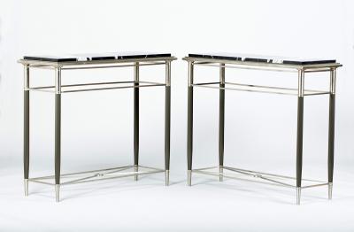  ILIAD DESIGN A Freestanding Pair of Art Deco Consoles by ILIAD Design