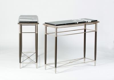  ILIAD DESIGN A Freestanding Pair of Art Deco Consoles by ILIAD Design