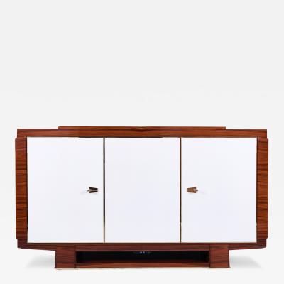  ILIAD DESIGN A French Modernist Inspired Three Door Entertainment Cabinet by ILIAD Design
