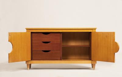 ILIAD DESIGN A Modernist Neoclassical 2 Door Sideboard by ILIAD Design