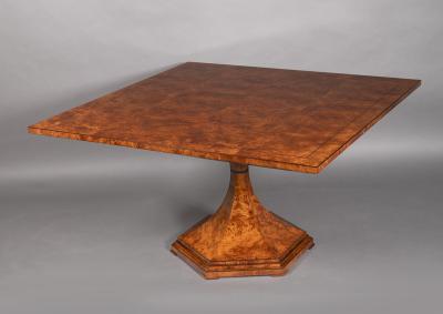  ILIAD DESIGN A Monumental Biedermeier Inspired Combination Dining Table by ILIAD Design