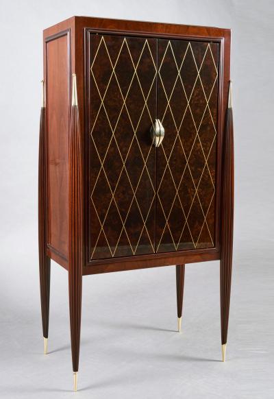 ILIAD DESIGN A Pair of Art Deco Style Fireside Cabinets by ILIAD Design