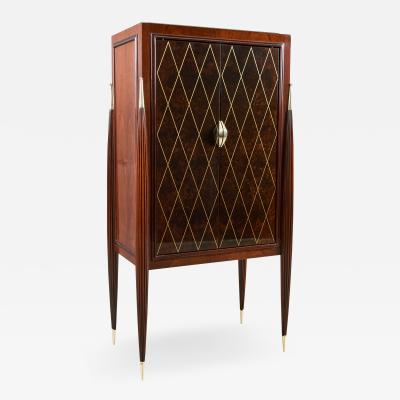 ILIAD DESIGN A Pair of Art Deco Style Fireside Cabinets by ILIAD Design
