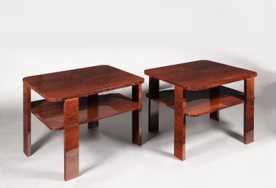  ILIAD DESIGN A Pair of Art Deco Style Occasional Tables by ILIAD Design