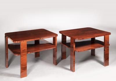  ILIAD DESIGN A Pair of Art Deco Style Occasional Tables by ILIAD Design