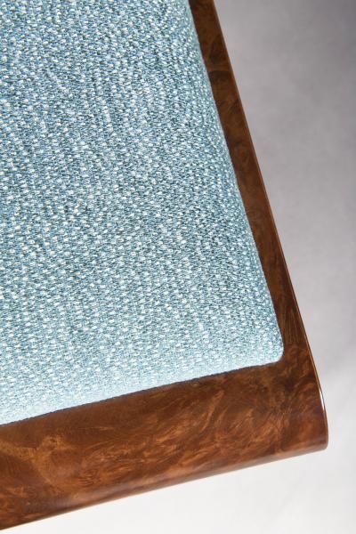  ILIAD DESIGN A Pair of French Modernist Inspired Ottomans by ILIAD Design