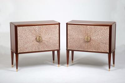 ILIAD DESIGN A Pair of Modernist Cabinets by ILIAD Design