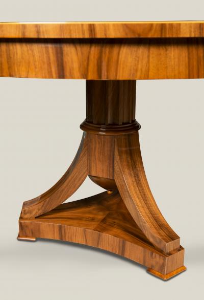  ILIAD DESIGN Biedermeier Inspired Double Pedestal Extendable Dining Table by ILIAD Design