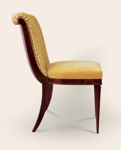  ILIAD DESIGN Scallop back side chairs by ILIAD Design