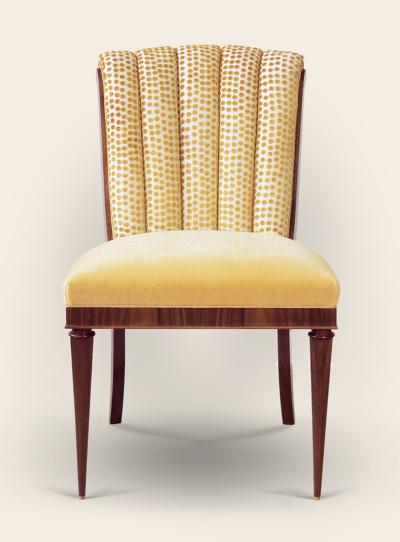  ILIAD DESIGN Scallop back side chairs by ILIAD Design