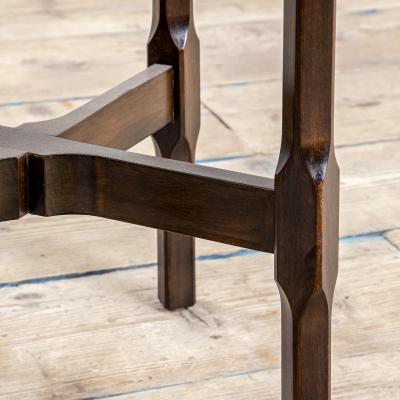 ISA Bergamo I S A Italy 20th Century Leonardo Fiori for ISA Bergamo Set of Six Wooden Chairs 60s