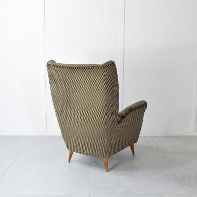 ISA Bergamo I S A Italy Armchair manufactured by ISA attributed to Gio Ponti 1950s