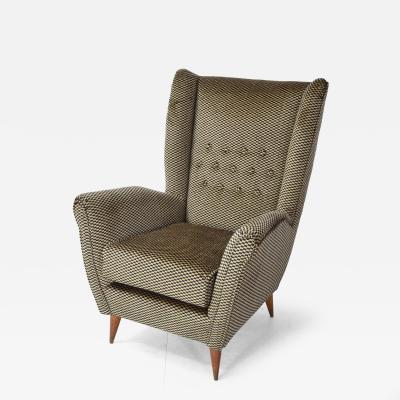  ISA Bergamo I S A Italy Armchair manufactured by ISA attributed to Gio Ponti 1950s 